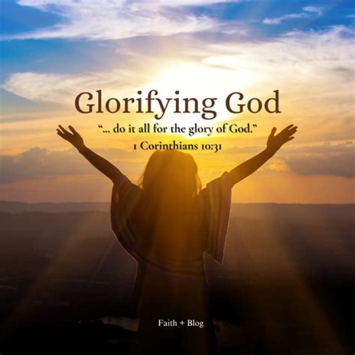 Do things that glorify god?