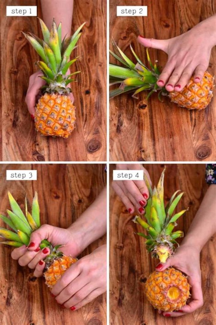 Do you peel a pineapple?