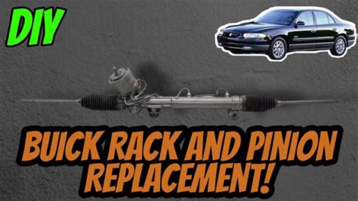 Do you replace rack and pinion?