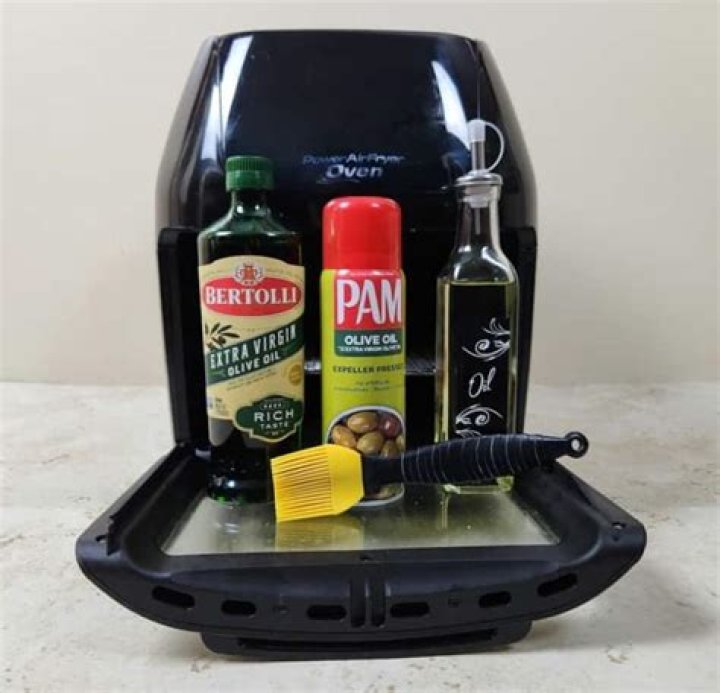 Do you spray air fryer with pam?