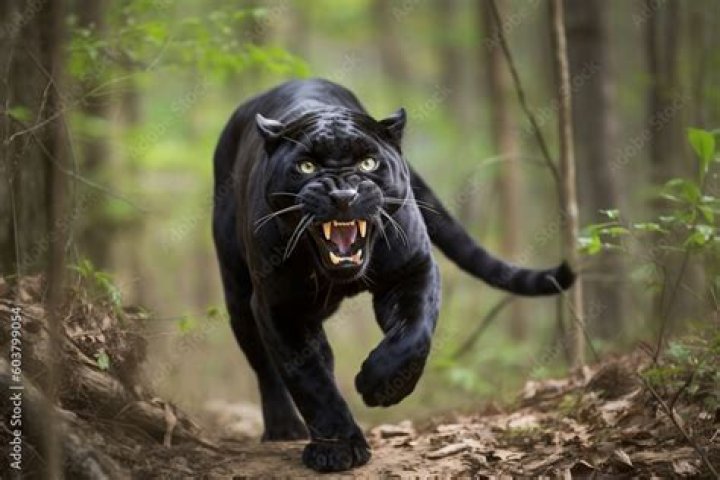 Does a panther scream like a woman?