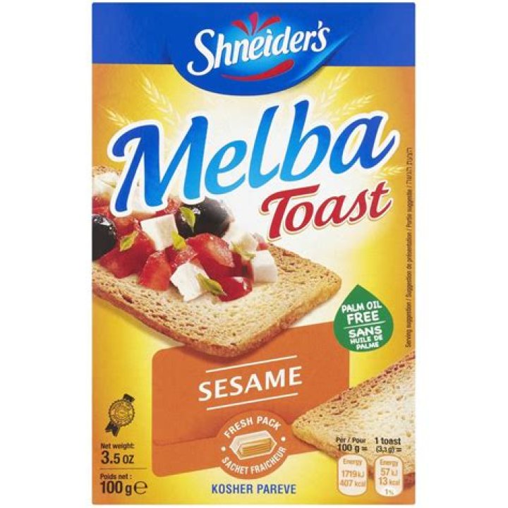 Does aldi carry melba toast?