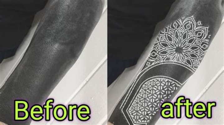 Does black ink tattoos fade?