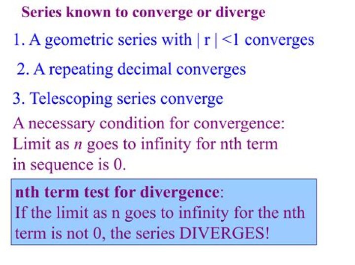 Does cosine converge or diverge?