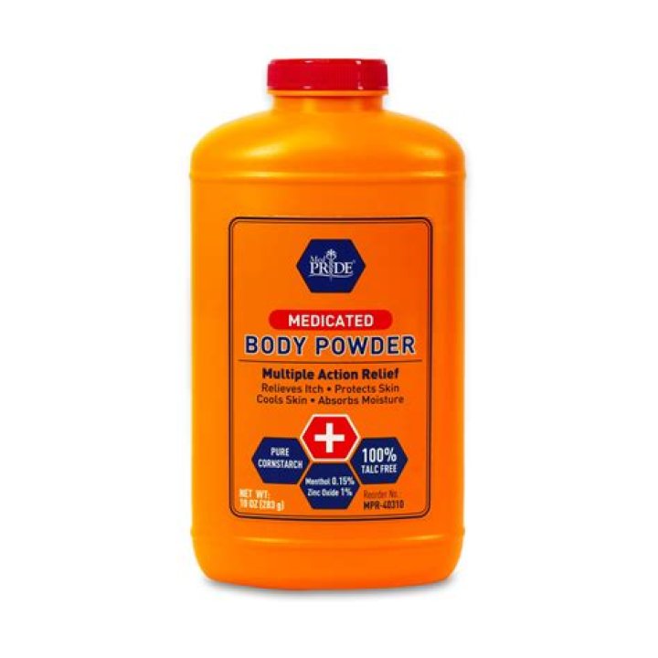 Does dusting powder clear rashes?