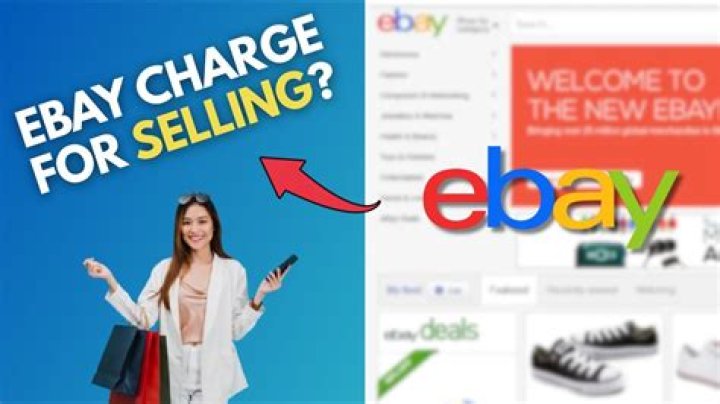 Does ebay charge to sell?