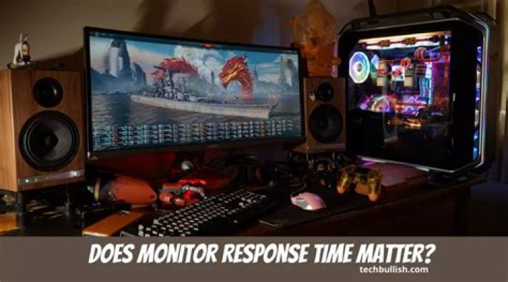 Does monitor response time matter?