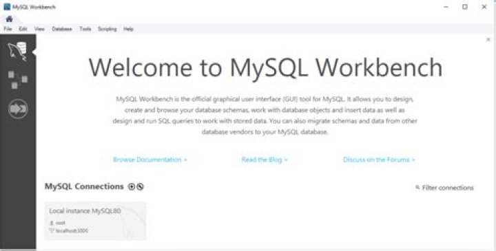 Does mysql workbench come with mysql server?