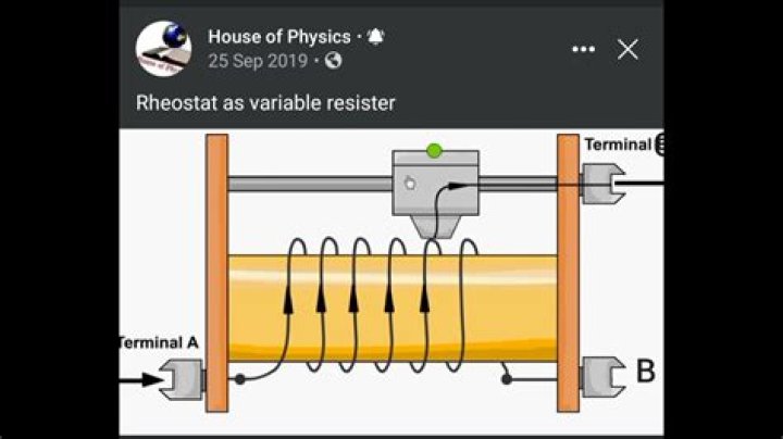 Does rheostat change voltage?
