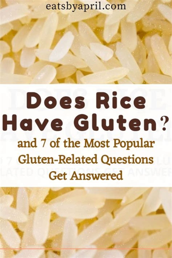Does risoni have gluten?