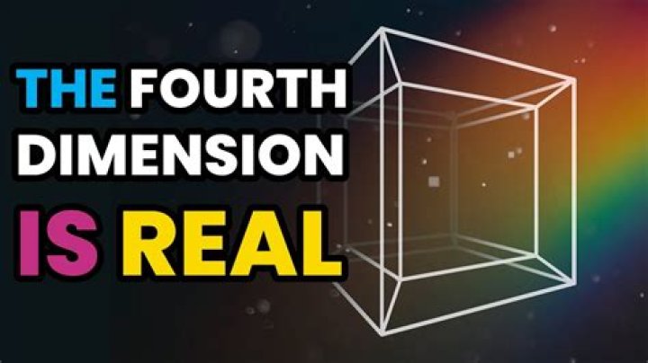 Does the 4th dimension exist?