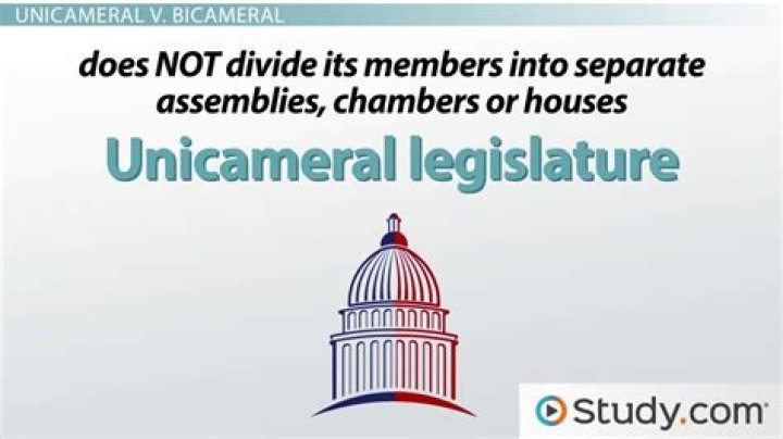 Does the us have a unicameral legislature?