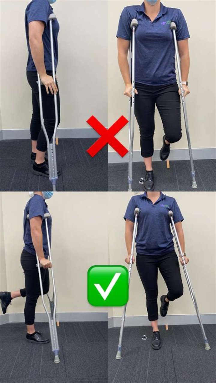Does using one crutch help?