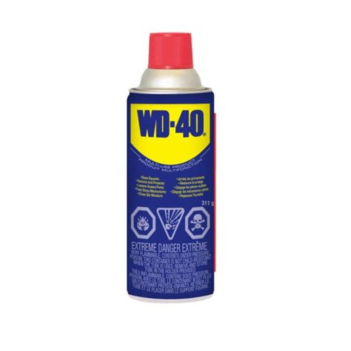 Does wd 40 work on fishing lures?