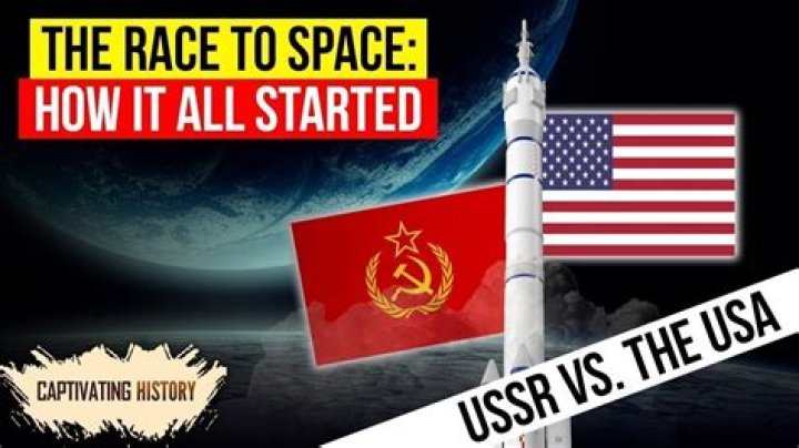 During the space race the us was the first to do what?