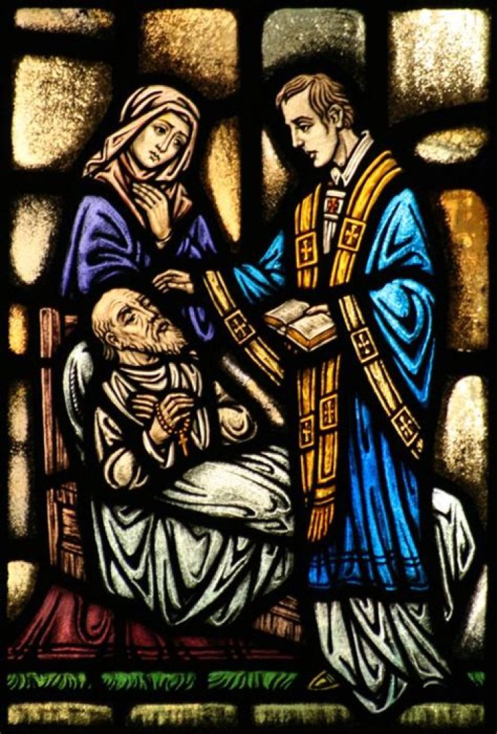 For anointing of the sick?