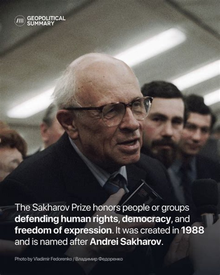 For defending human rights?