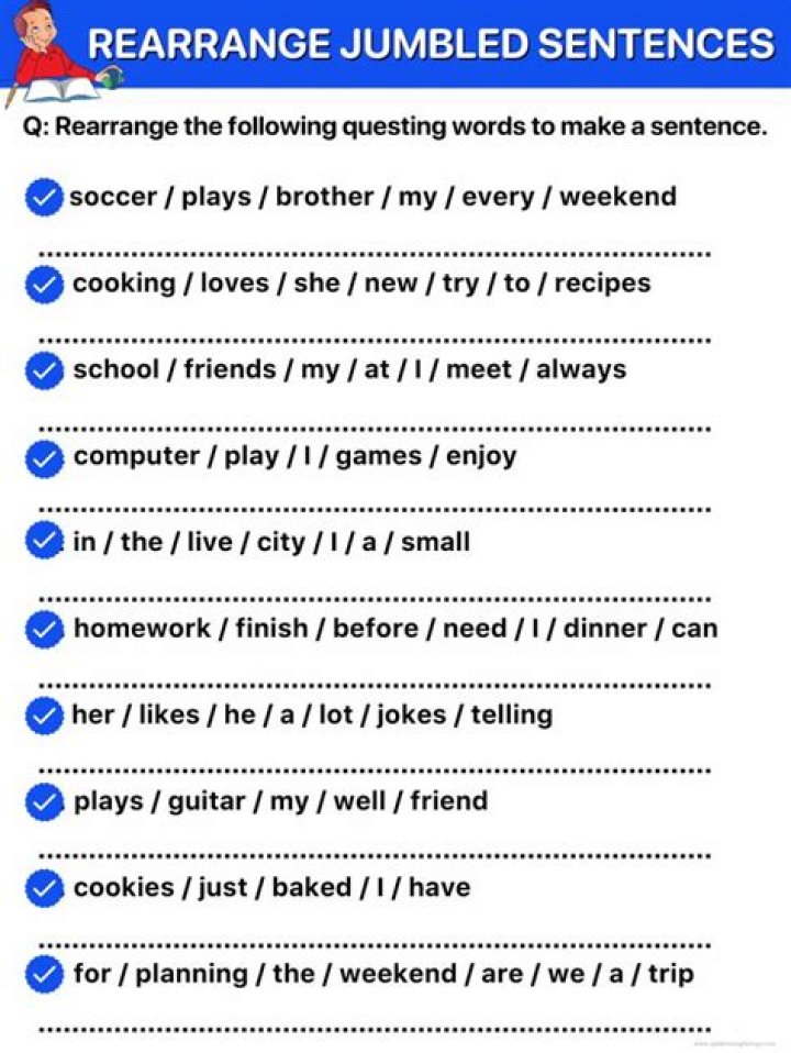 For laid in sentence?