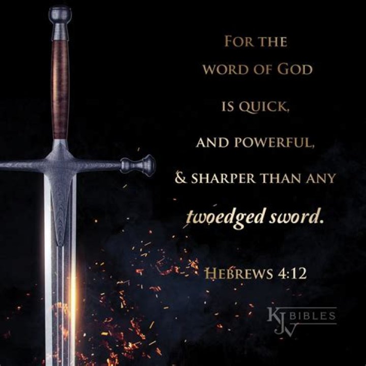 For the word of god is quick and powerful?