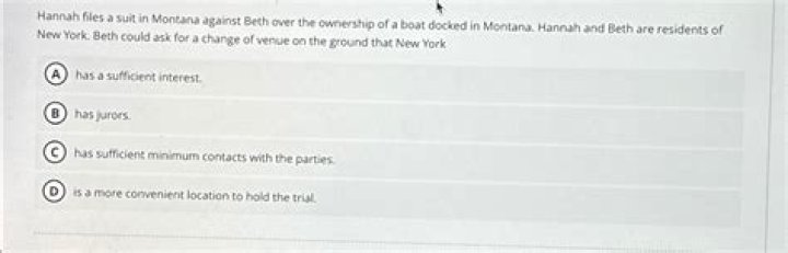 Has sufficient minimum contacts?