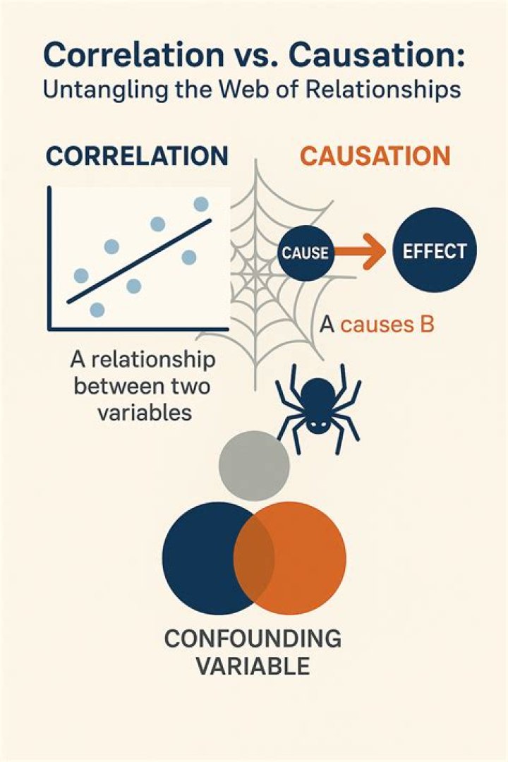How are causation and correlation related?