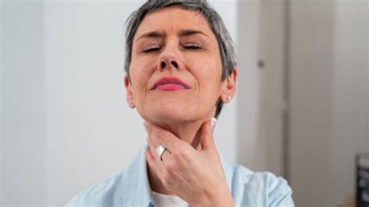 How big are swollen glands in neck?