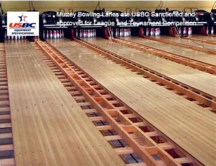 How bowling lanes are made?
