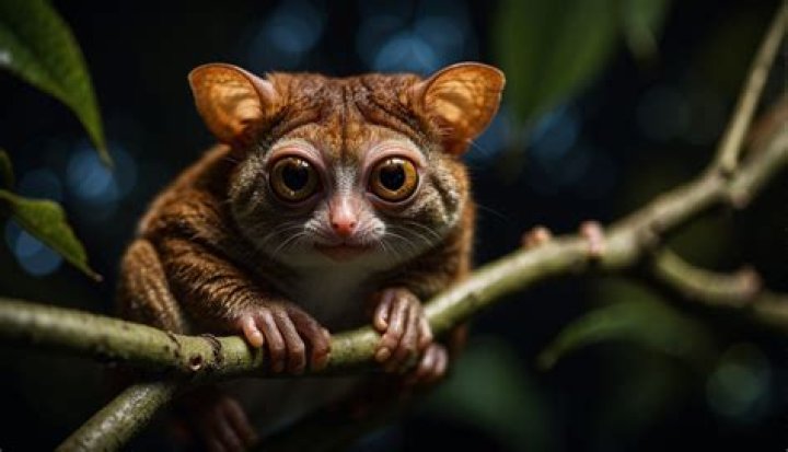 How do tarsiers communicate?