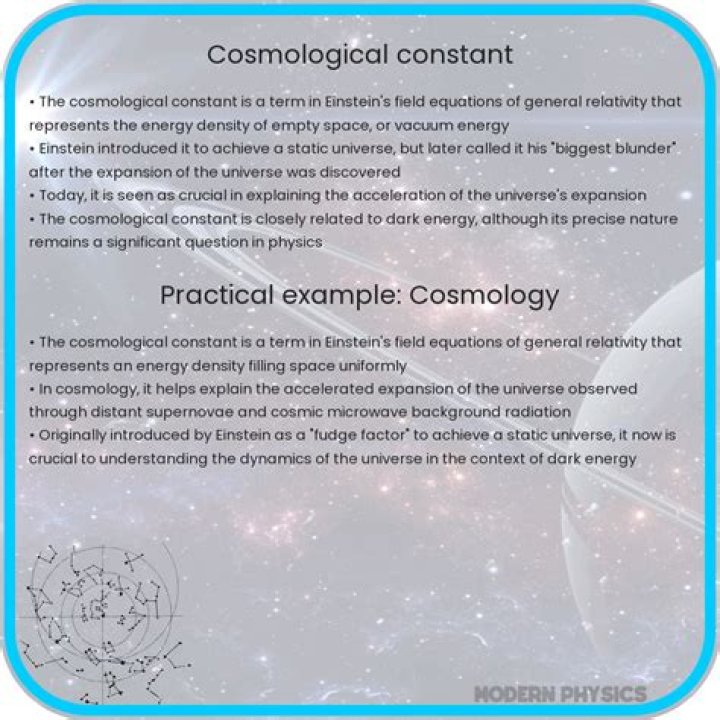 How does cosmological constant change?