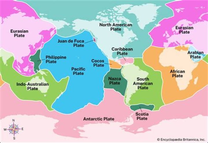 How has canada been affected by plate tectonics?