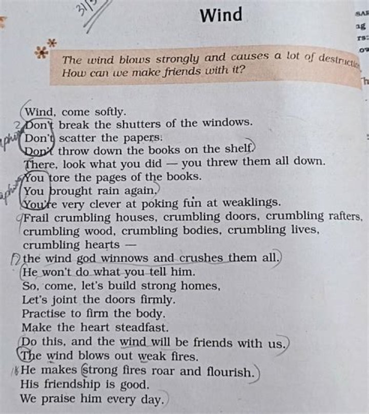 How has northland been described in the poem?