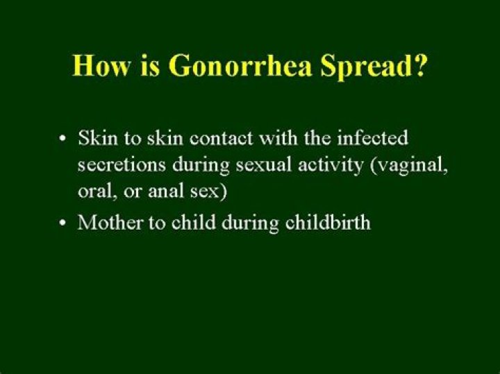 How is gonorrhea spread?