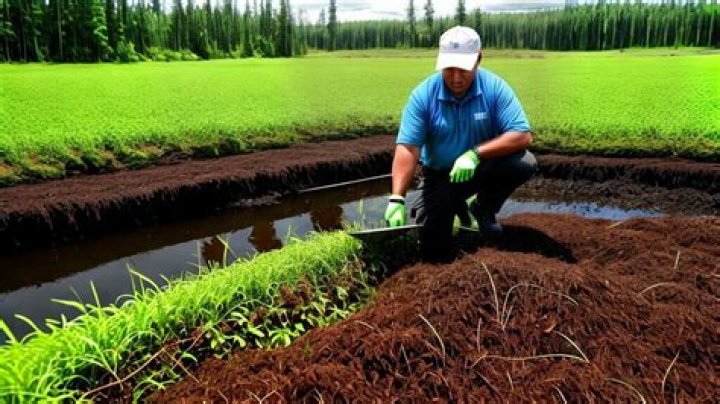 How is peat moss made?