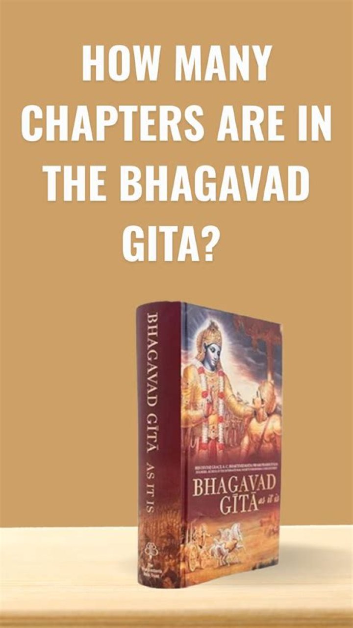How many chapters are there in gita?