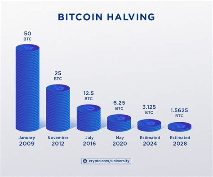 How many halvings has bitcoin had?