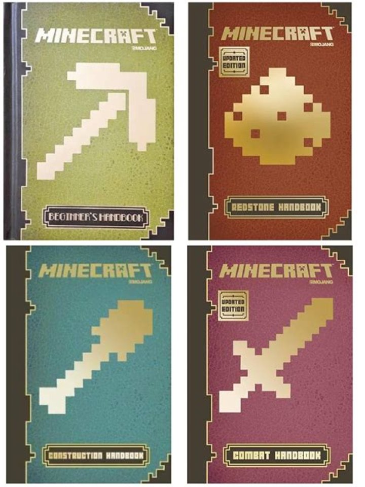 How many official minecraft books are there?