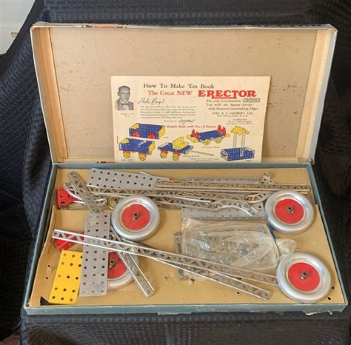 How old is the erector set?