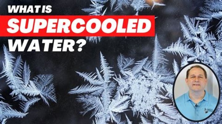 How supercooled water works?