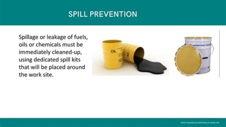 How to avoid spillage?