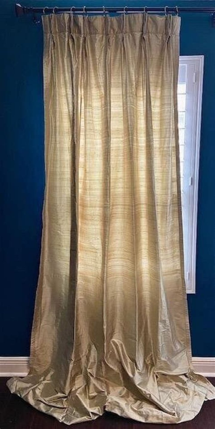 How to clean dupioni silk drapes?
