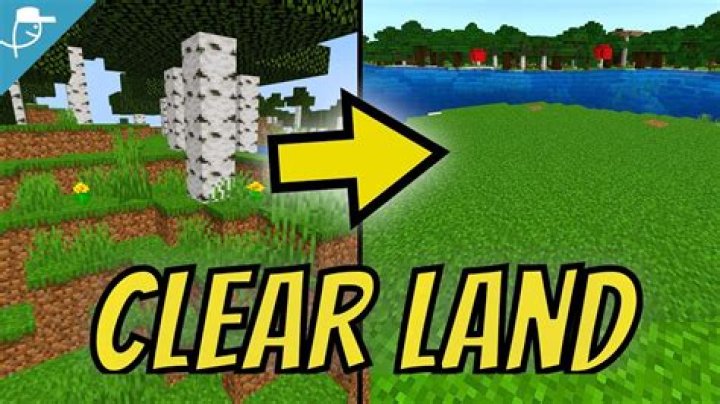 How to clear cut land?
