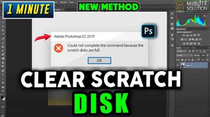 How to clear scratch disk?
