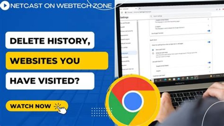 How to delete websites visited?