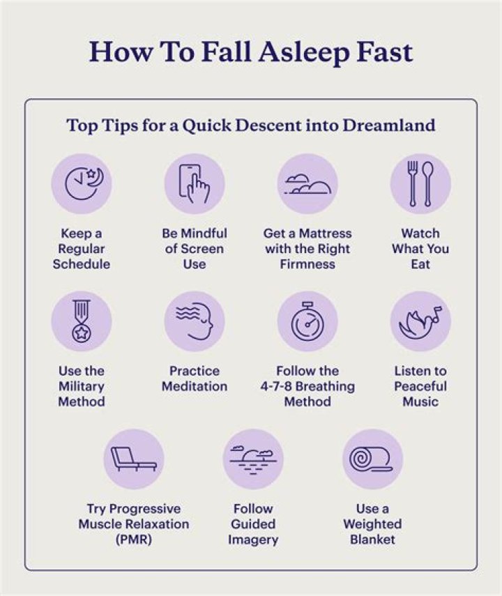 How to fall asleep fast?