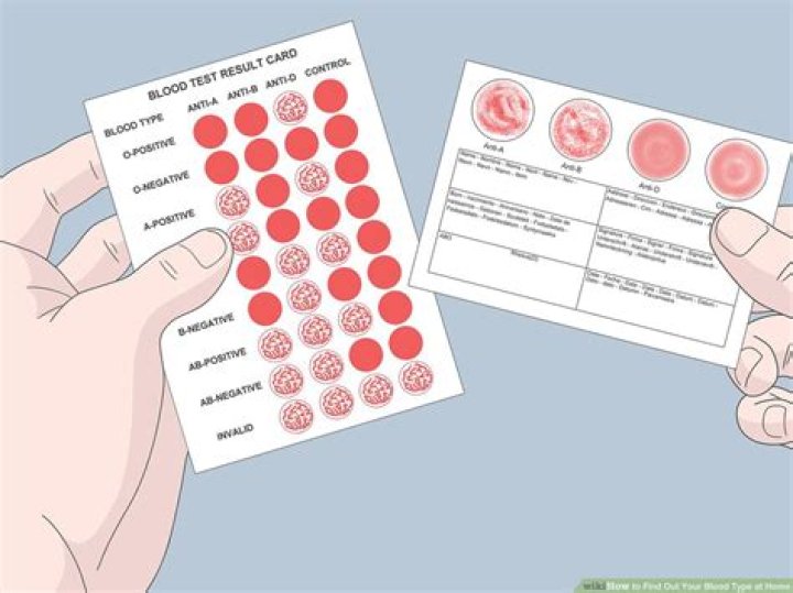 How to find out your blood type?