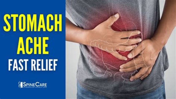 How to get rid of gut ache?