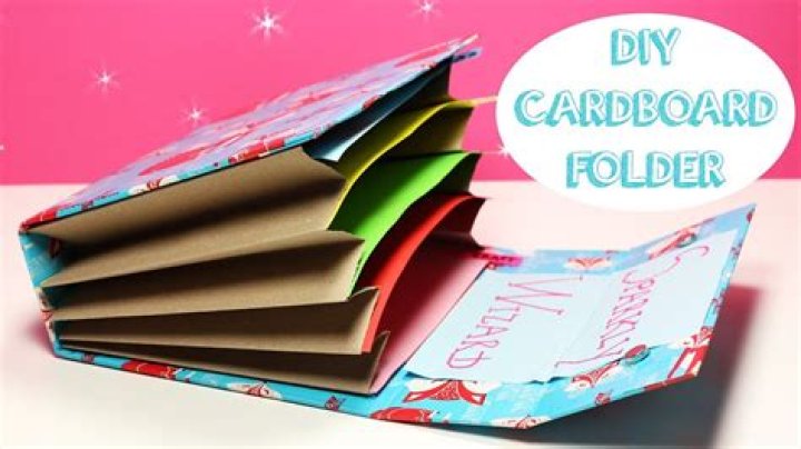 How to make a book folder out of paper?