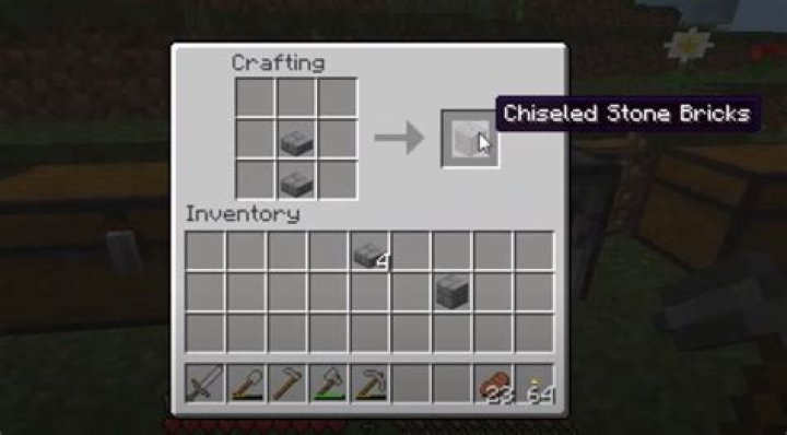 How to make chiseled stone brick?