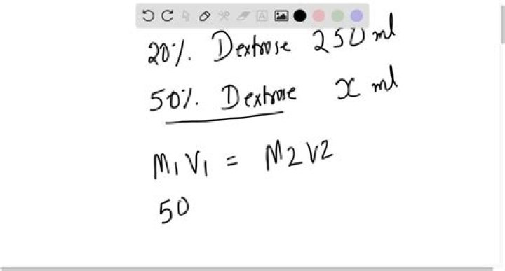 How to make dextrose 10 from dextrose 50?