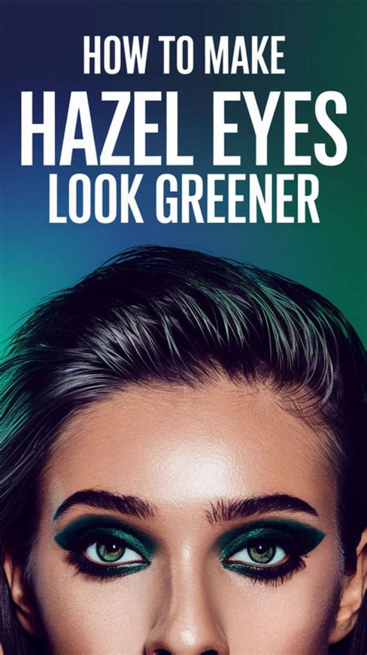 How to make hazel eyes look gray?